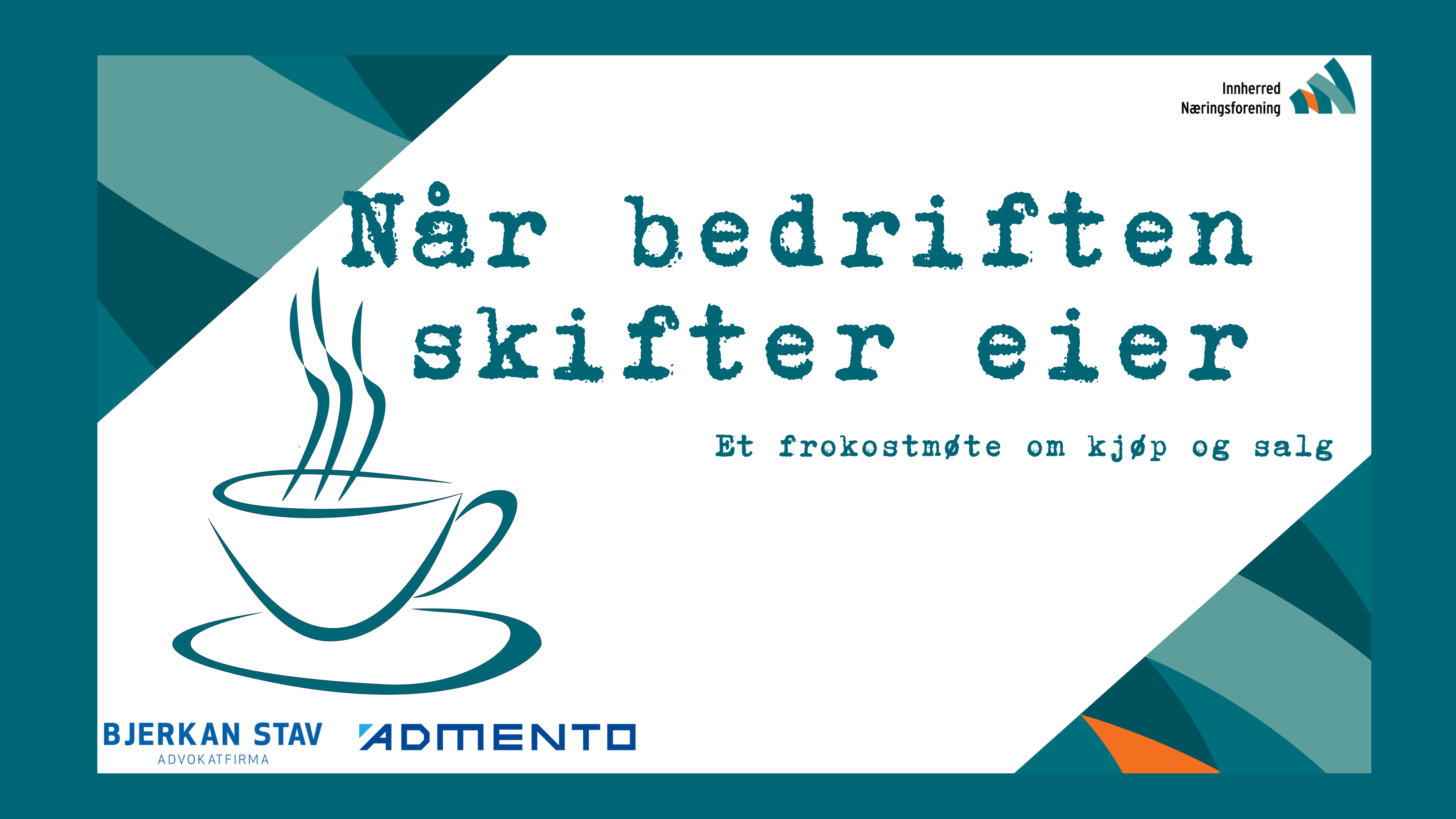 Frokostmøte: Kjøp og salg av virksomheter